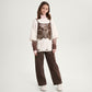 Gulliver Milk Long-Sleeve T-Shirt with Layered Effect and Lace for Girl Junior- Rhapsody