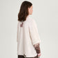 Gulliver Milk Long-Sleeve T-Shirt with Layered Effect and Lace for Girl Junior- Rhapsody