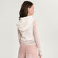 Gulliver Milk Fitted Lace Long-Sleeve T-Shirt for Girl Junior- Rhapsody