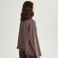 GulliverBrown Long-Sleeve T-Shirt with Distressed Details and Print for Girl Junior-Rhapsody