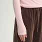 Gulliver Pink Knitted Turtleneck with Double-Layer Effect for Girl Junior-Rhapsody