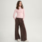 Gulliver Pink Knitted Turtleneck with Double-Layer Effect for Girl Junior-Rhapsody
