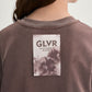 Gulliver Brown and Milk Dress with Distressed Effect and Lace for Girl Junior-Rhapsody