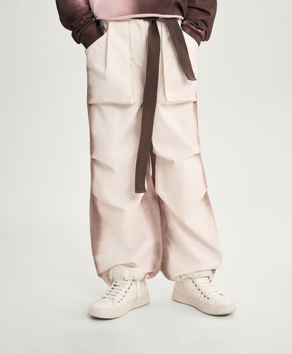 Gulliver Milk Balloon Pants with Gradient Effect and Contrast Waistband for Girl Junior-Rhapsody