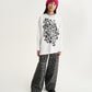 Gulliver White Long sleeve T-shirt for Girl Junior-Metallic