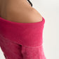 Gulliver Fuchsia Fitted Ribbed T-Shirt for Girl Junior-Metallic