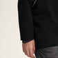 Gulliver Black Long-Sleeve Top with Original Decorative Detail for Girl Junior-Metallic