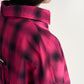 Gulliver Fuchsia Gradient Plaid Shirt Girl Junior-Metallic