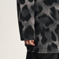 Gulliver Gray Leopard Print Dress with Sleeve Slits for Girl Junior-Metallic