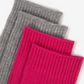 Gulliver Multicolor High Socks, 2-Pair Set for Girl Junior-Metallic