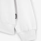 Gulliver White Sweatshirt with Original Decorative Details for Girl Junior- Imba