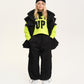 Gulliver Cropped Hoodie with V-Neck – Lime Green for Girl Junior- Imba