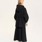 Gulliver Black Windbreaker Jacket for Girl Junior- Imba