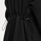Gulliver Black Windbreaker Jacket for Girl Junior- Imba