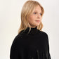 Gulliver Black Sweater with Decorative Drawstrings for Girl Junior- Imba