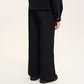 Gulliver Black Interlock Pants with Side Stripes for Girl Junior- Imba