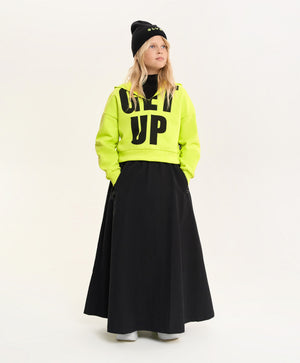 Gulliver Black Skirts for Girl Junior- Imba