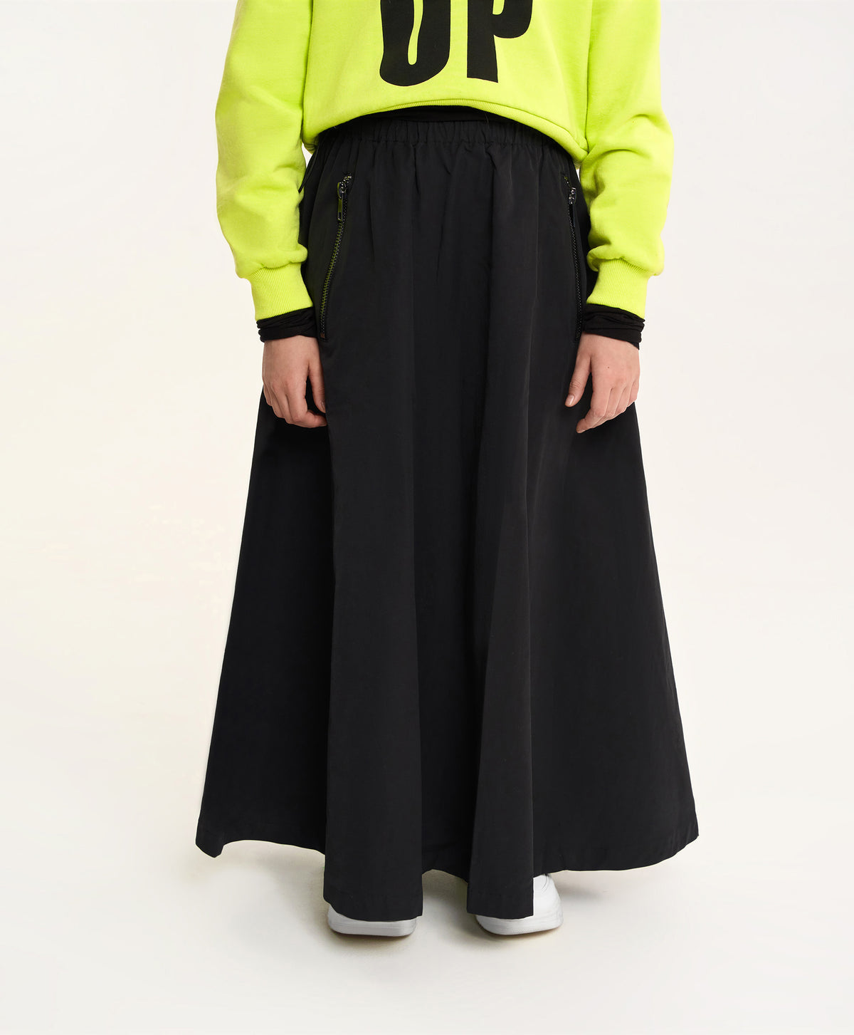 Gulliver Black Skirts for Girl Junior- Imba