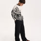 Gulliver White Long-Sleeve Top with Print and Embossed Detail for Boy Junior- Uffizi
