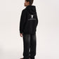 Gulliver Black Hoodie with Contrast Hood for Boy Junior- Uffizi