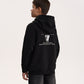 Gulliver Black Hoodie with Contrast Hood for Boy Junior- Uffizi