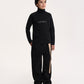 Gulliver Black Wide-Leg Knitted Pants for Boy Junior- Uffizi