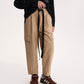 Gulliver Beige Balloon Pants in Raincoat Fabric for Boy Junior- Uffizi