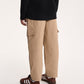 Gulliver Beige Balloon Pants in Raincoat Fabric for Boy Junior- Uffizi