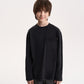 Gulliver Graphite Long-Sleeve Top with Washed Effect for Boy Junior-Campus