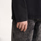 Gulliver Graphite Long-Sleeve Top with Washed Effect for Boy Junior-Campus