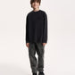 Gulliver Graphite Long-Sleeve Top with Washed Effect for Boy Junior-Campus