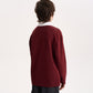 Gulliver Burgundy Polo Shirt with Embroidery and Print for Boy Junior-Campus