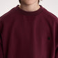 Gulliver Burgundy Sweatshirt in Cotton Fleece for Boy Junior-Campus