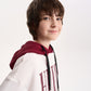 Gulliver Milky color Hoodie with Print and Embroidery for Boy Junior-Campus