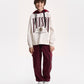 Gulliver Milky color Hoodie with Print and Embroidery for Boy Junior-Campus