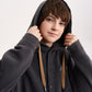 Gulliver Graphite Snap-Button Sweatshirt for Boy Junior-Campus