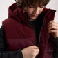 Gulliver Burgundy Insulated Quilted Demi-Season Vest for Boy Junior-Campus