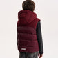 Gulliver Burgundy Insulated Quilted Demi-Season Vest for Boy Junior-Campus