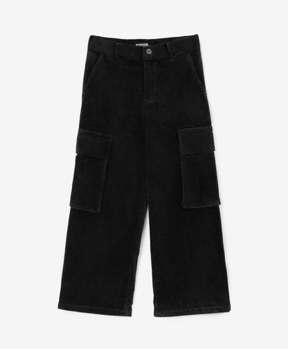Gulliver Graphite Corduroy Wide-Leg Pants for Boy Junior-Campus