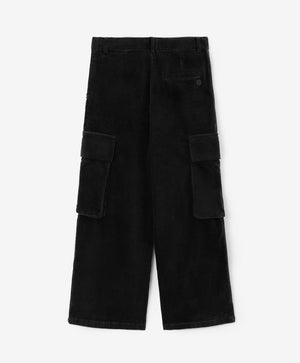 Gulliver Graphite Corduroy Wide-Leg Pants for Boy Junior-Campus
