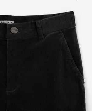 Gulliver Graphite Corduroy Wide-Leg Pants for Boy Junior-Campus