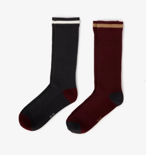 Gulliver Multicolor Knee-High Socks, 2-Pair Set for Boy Junior-Campus
