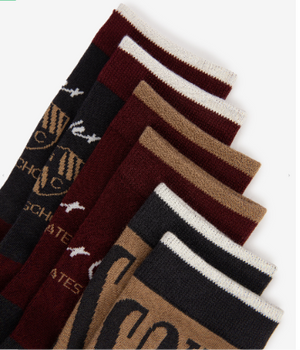Gulliver Multicolor Knee-High Socks, 3-Pair Set  for Boy Junior-Campus