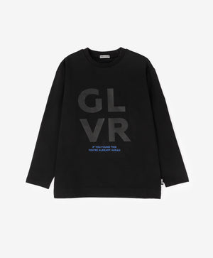 Gulliver Black Long-Sleeve Top with Print for Boy Junior-Impulse