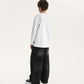 Gulliver White Long-Sleeve Top with Print for Boy Junior-Impulse