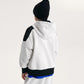 Gulliver White Interlock Sweatshirt with Colorblock Details for Boy Junior-Impulse