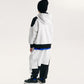 Gulliver White Interlock Cargo Jogger Pants with Colorblock Details for Boy Junior-Impulse