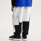 Gulliver White Interlock Cargo Jogger Pants with Colorblock Details for Boy Junior-Impulse