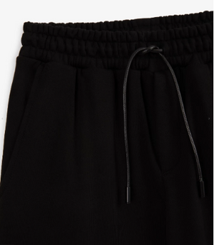 Gulliver Black Fleece Cargo Jogger Pants for Boy Junior-Impulse