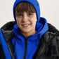Gulliver Blue Double-Layer Knitted Beanie with 3D Print for Boy Junior-Impulse
